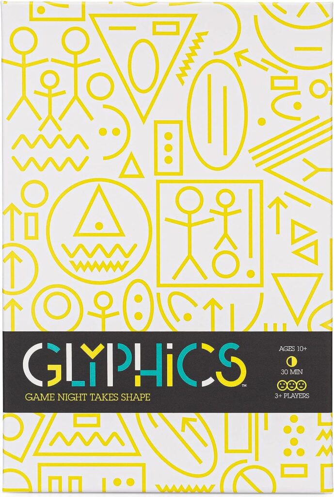 Big G Creative: Glyphics, Creative Party Game for Everybody, Charades Without Acting, Doodling Without Drawing, Unique Tabletop Experience, Different Each Time you Play, Easy to Learn, Ages 10 and up