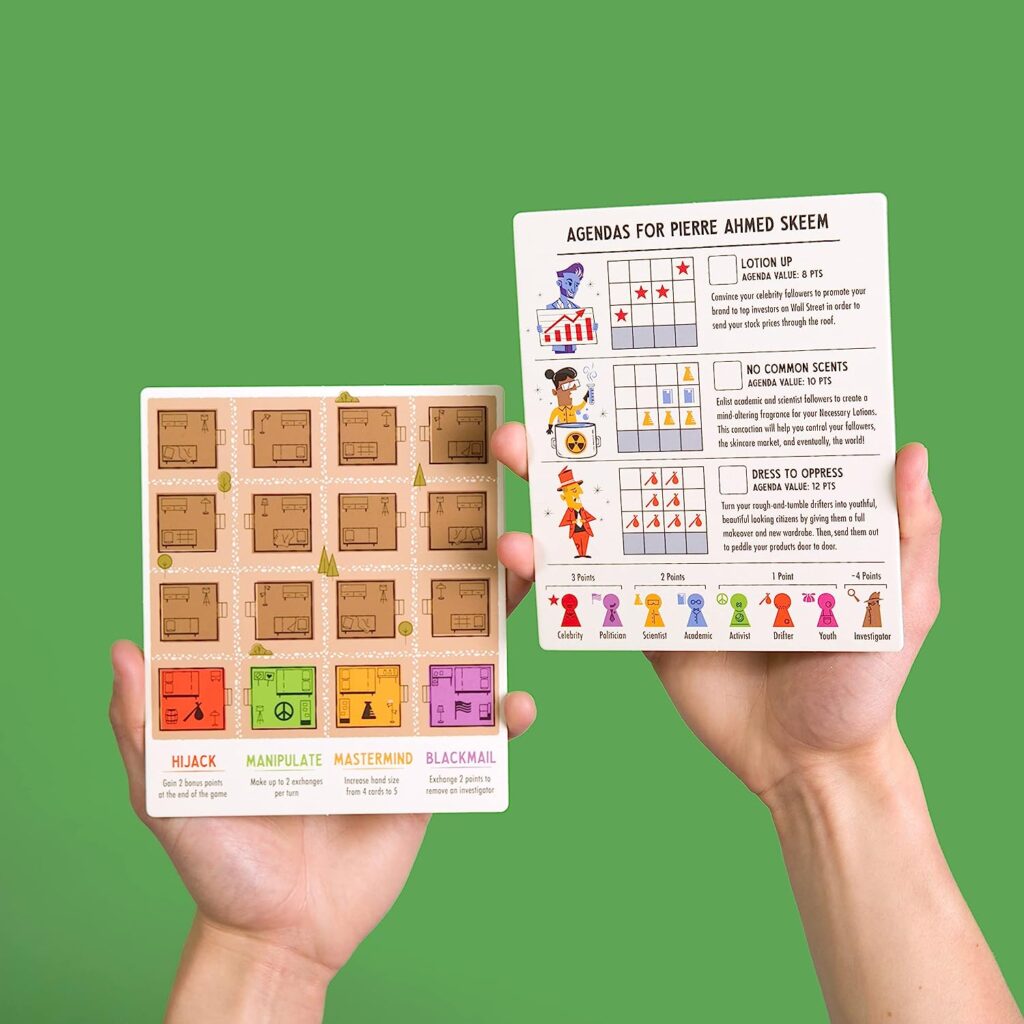 Cultivate Board Game | Award-Winning | Satirical Cult Leaders | Casual Board Game | Take-That | Ages 14+ | for 2-5 Players | 20-50 Min Playtime | Made by Pops  Bejou Games