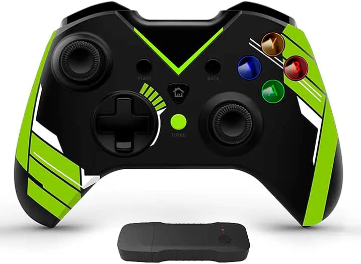 DR Desings USB Wireless Controller for XBOX ONE S/Series S/X Console Controller for PC Android Joystick Video Game Controllers (VERDE)
