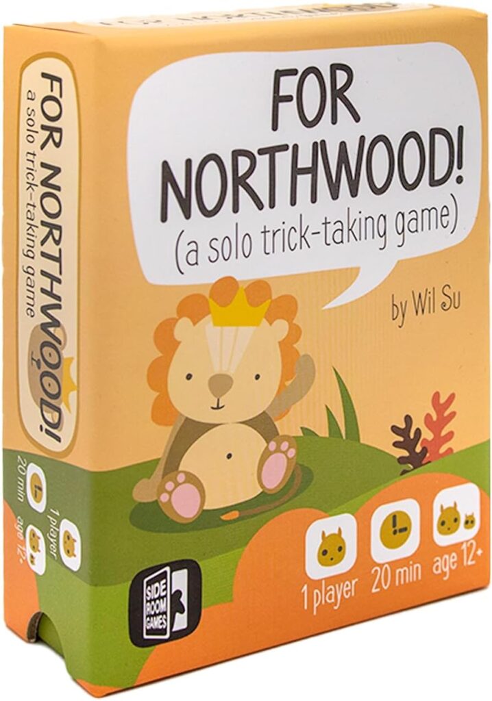 Giga Mech Games for Northwood! - Woodland rulers Engage in Debate in This Tactical Solo Trick-Taking Game.