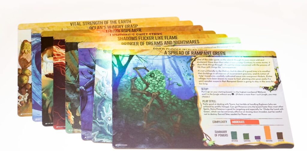 Greater Than Games Spirit Island Core Board Game, 4 players