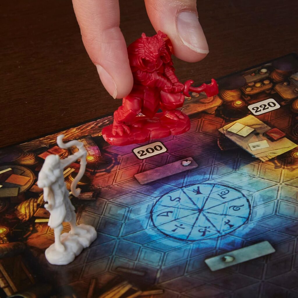 Hasbro Gaming, Dungeons  Dragons: Bedlam in Neverwinter, Escape Room, Cooperative Board Games for Ages 12+, 2-6 Players, 3 Acts Approx. 90 Mins. Each