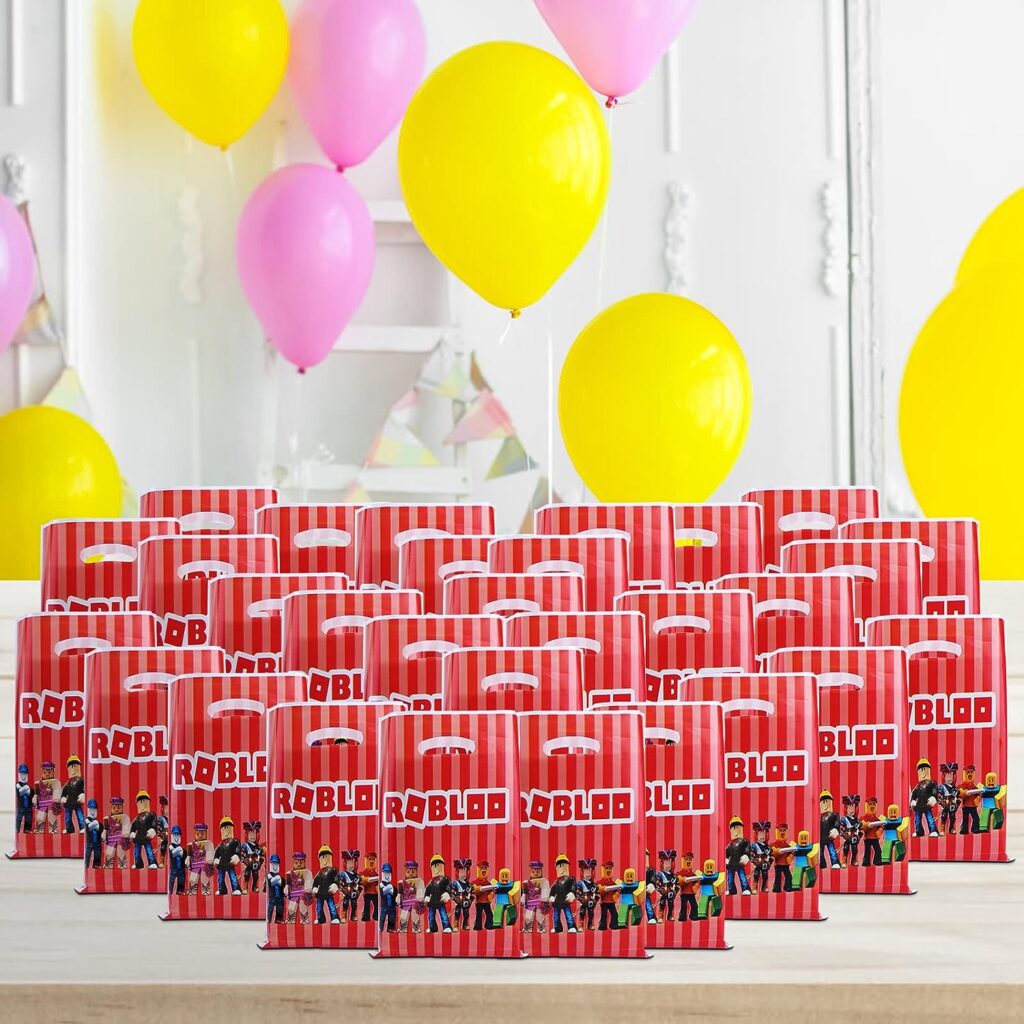 Ierpusdc 30PCS Party Favors for Bags Kids Goodie Bags Birthday Gift Bags for Kids Party Favors Loot Bags for Kids Birthday Treat Bags with Handles PanHanC-LBT-LPD(ZH)