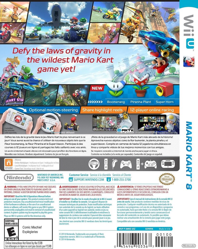 Mario Kart 8 - Nintendo Wii U (Renewed)