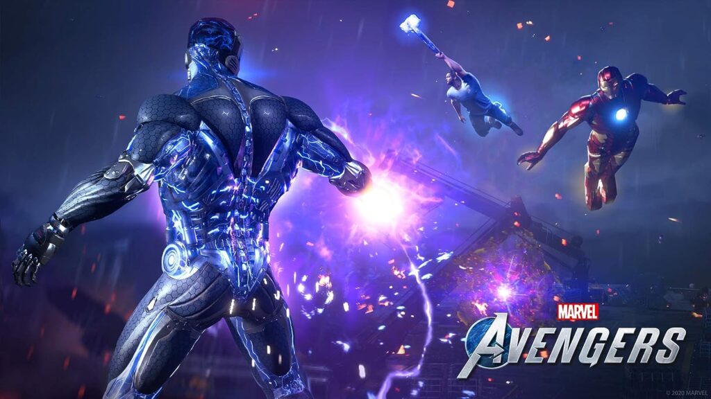 Marvels Avengers for PlayStation 4 with Free Upgrade to the Digital PS5 Version