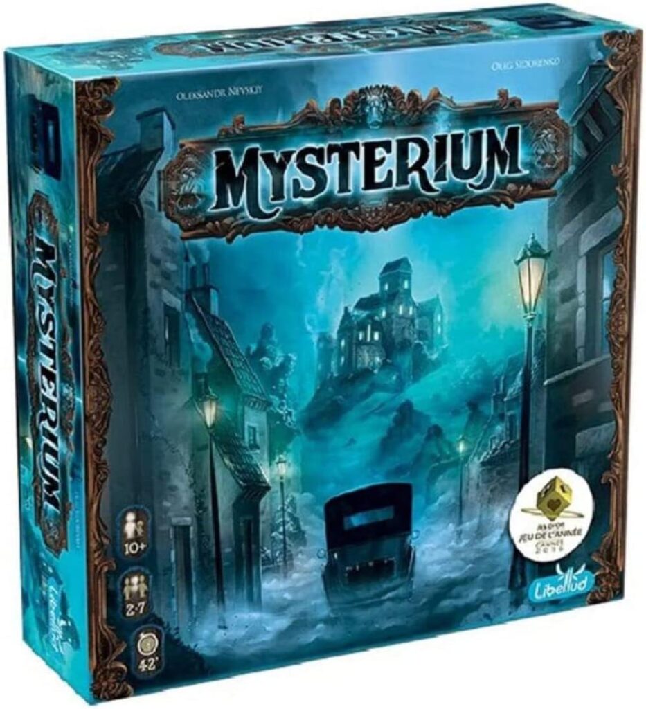 Mysterium Board Game (Base Game) | Mystery Board Game | Cooperative Game for Adults and Kids | Fun for Family Game Night | Ages 10 and up | 2-7 Players | Average Playtime 45 Minutes | Made by Libellud