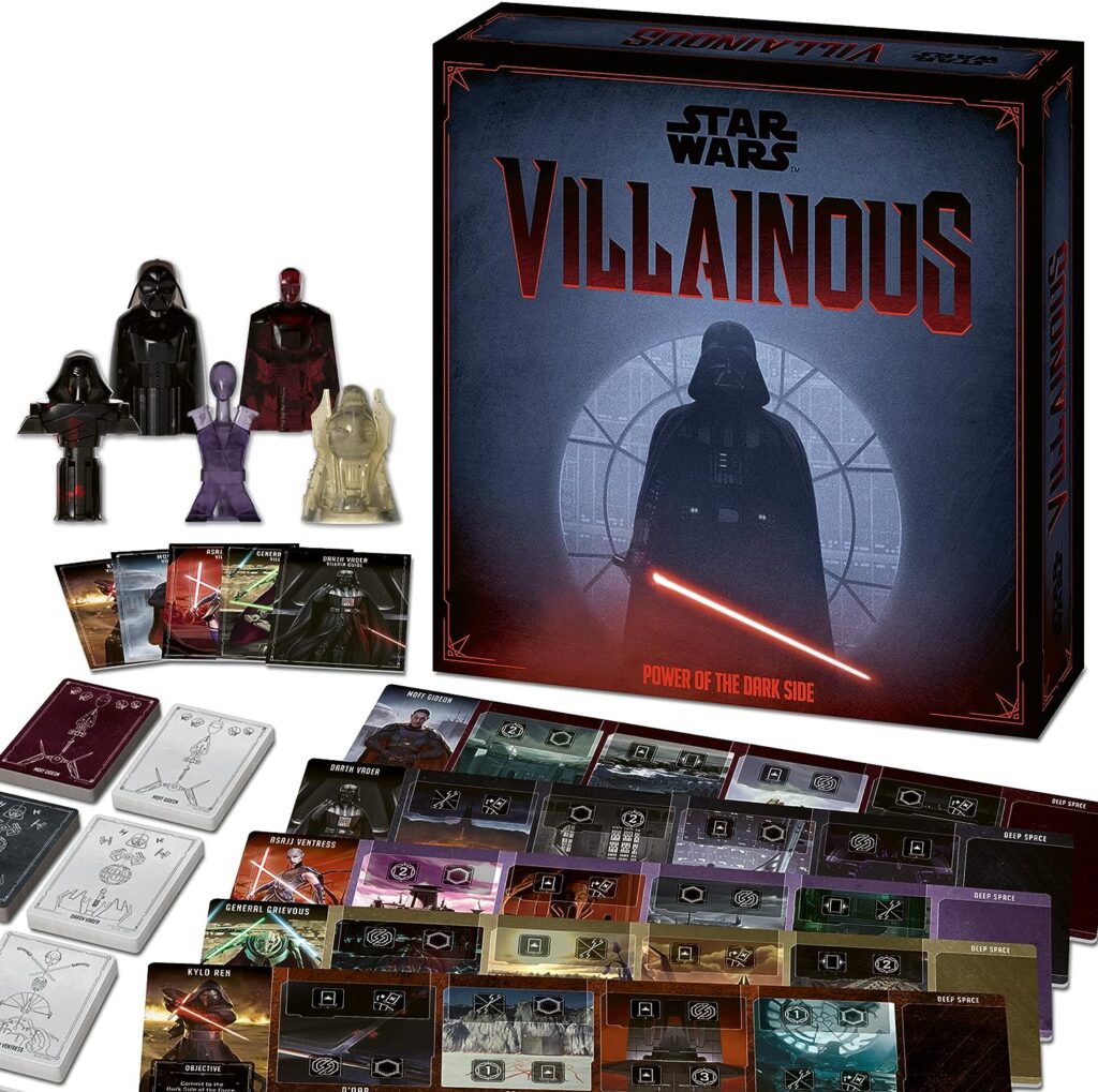 Ravensburger Star Wars Villainous: Power of The Dark Side - Strategy Board Game for Ages 10  Up, 2 - 4 players
