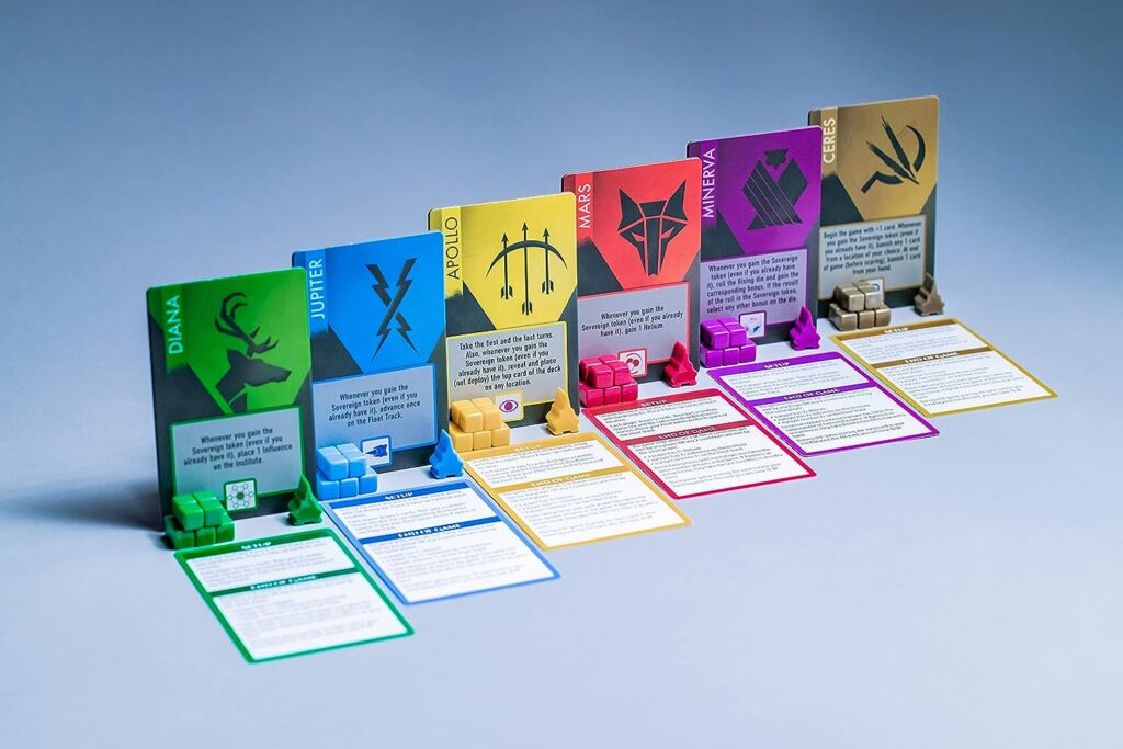 Stonemaier Games: Red Rising, Hand Management, Combo-Building-Game, for 1 to 6 Players, 45 to 60 Minute Play Time,Based on The Book Series by Pierce Brown
