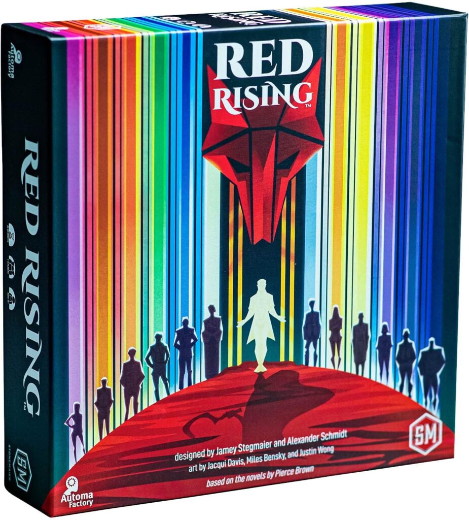 Stonemaier Games: Red Rising, Hand Management, Combo-Building-Game, for 1 to 6 Players, 45 to 60 Minute Play Time,Based on The Book Series by Pierce Brown