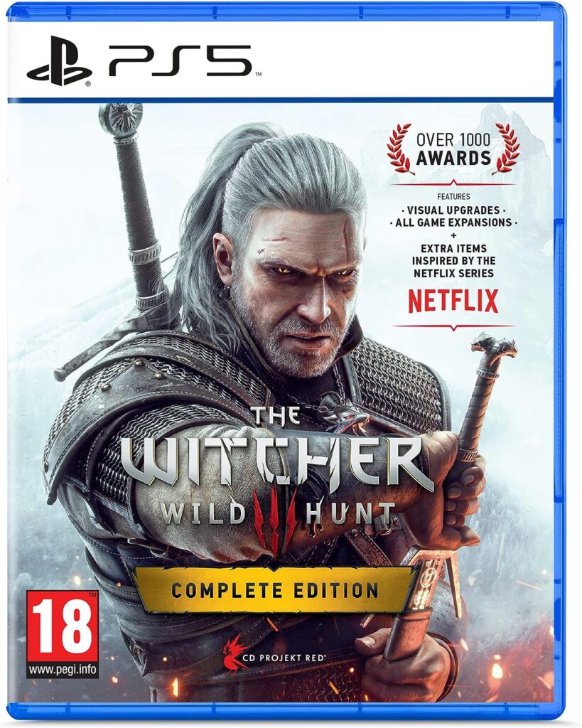 The Witcher 3: Wild Hunt Complete Edition Playstation 5 (PS5) EU Version Region Free