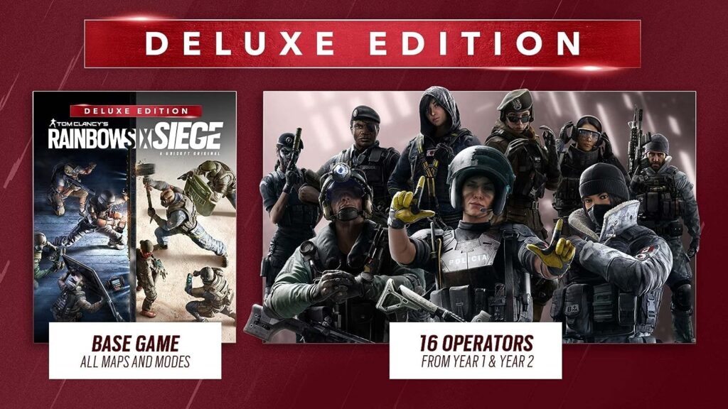 Tom Clancys Rainbow Six Siege Deluxe Edition Year 8 - PC [Online Game Code]