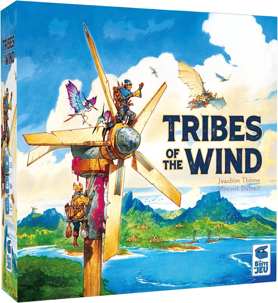 Tribes of The Wind | Strategy Game | Ages 14+ | 2 to 5 Players | 60 Minutes