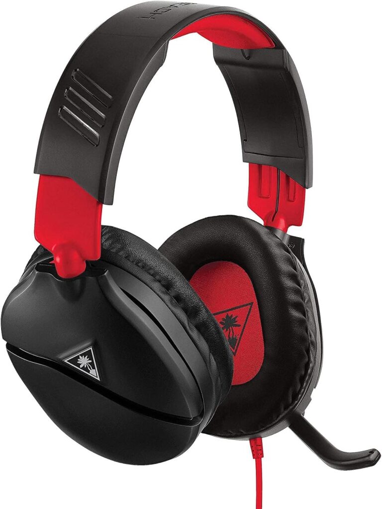 Turtle Beach Recon 70 Gaming Headset for Nintendo Switch, Xbox Series X, S, Xbox One, PS5, PS4, PlayStation, Mobile,  PC with 3.5mm - Flip-to-Mute Mic, 40mm Speakers - Black