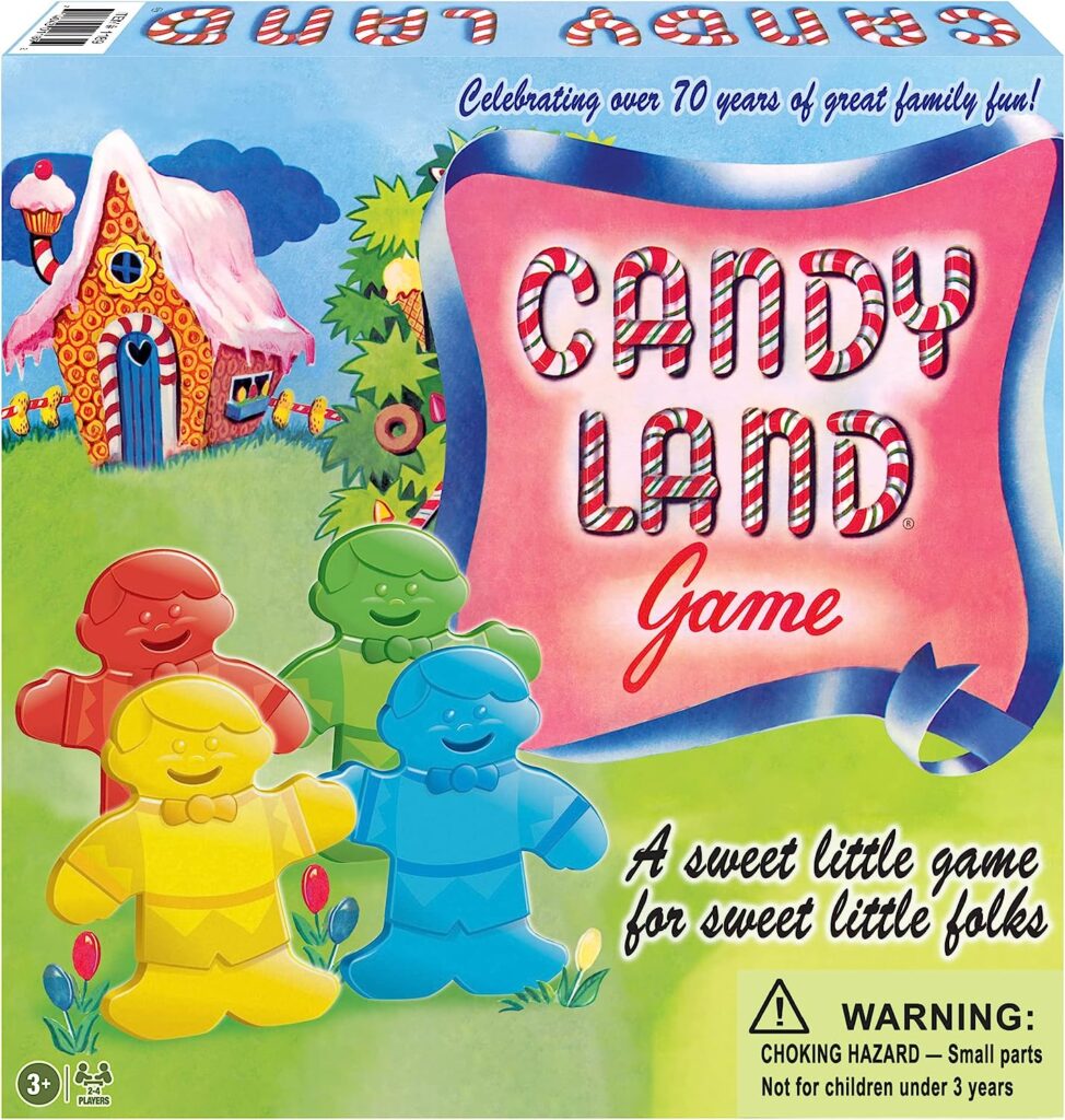 Winning Moves Games Candy Land 65th Anniversary Game, Multicolor (1189) 4 players